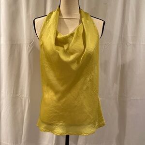 Adiva Yellow Halter Blouse